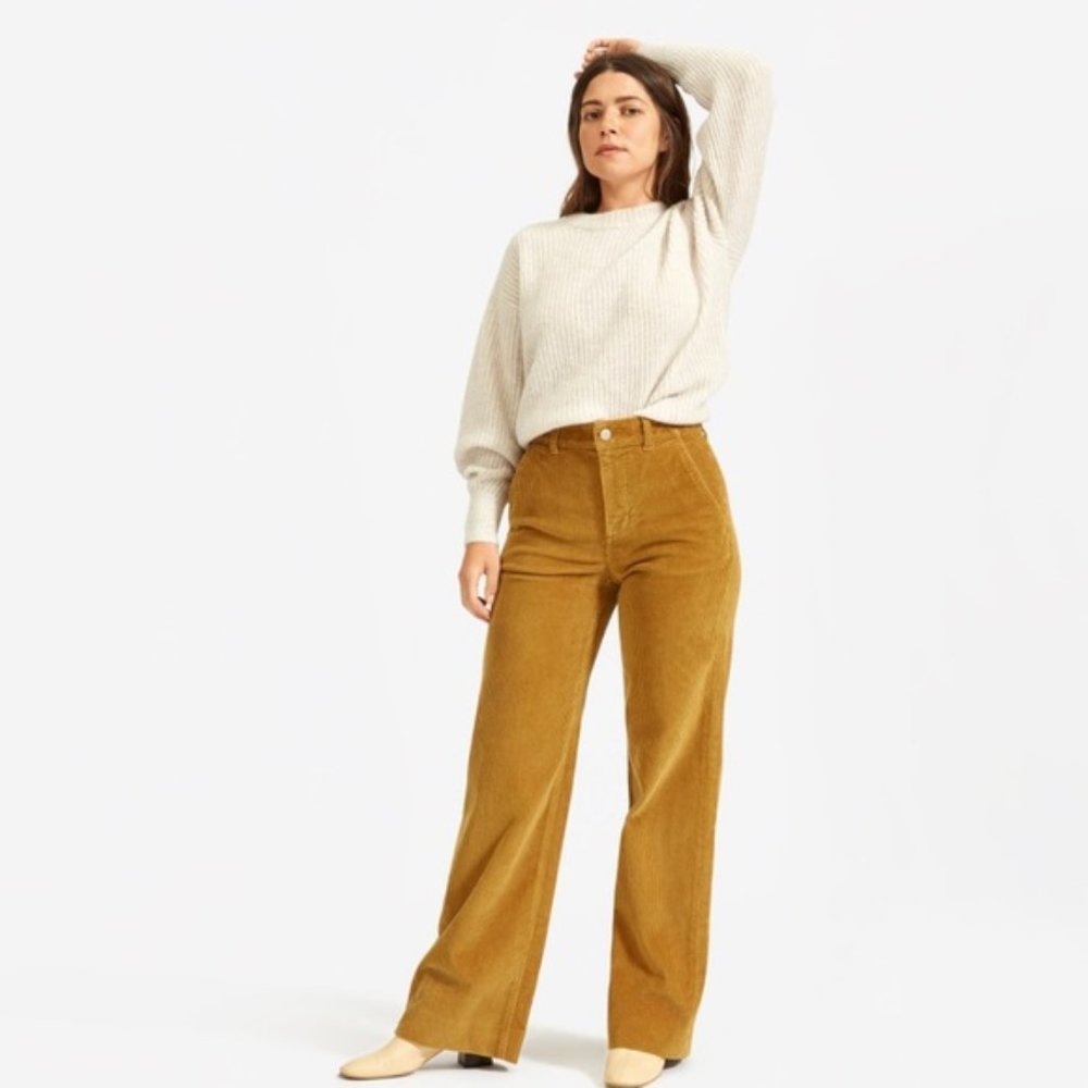 Everlane The Corduroy Wide Leg Pant